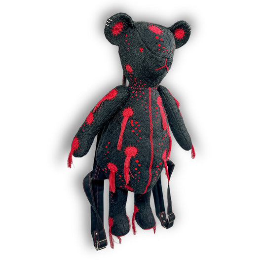 "Bloody Dreams" Teddy Bear Backpack 1of1