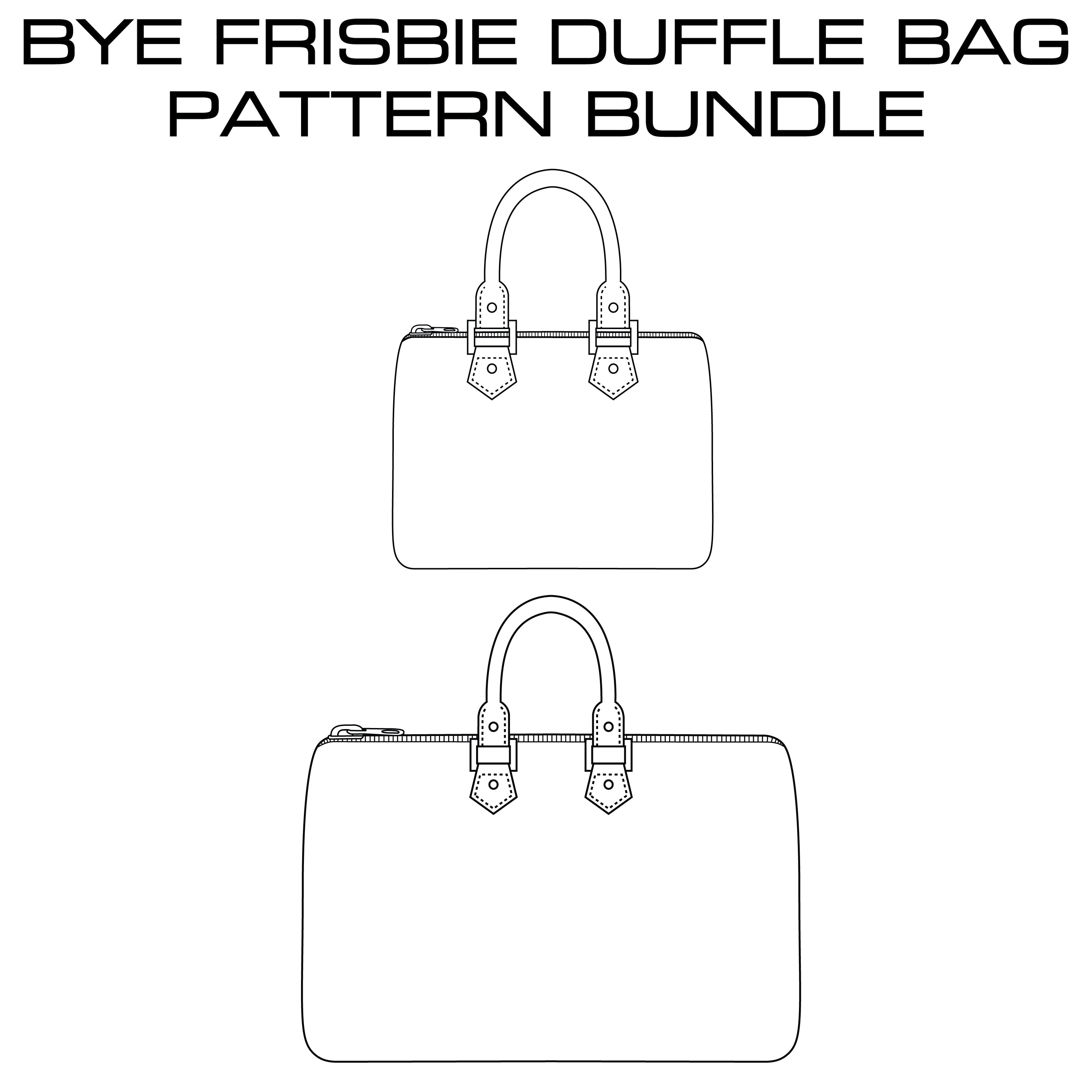 Duffle Bag Pattern Bundle – Bye Frisbie