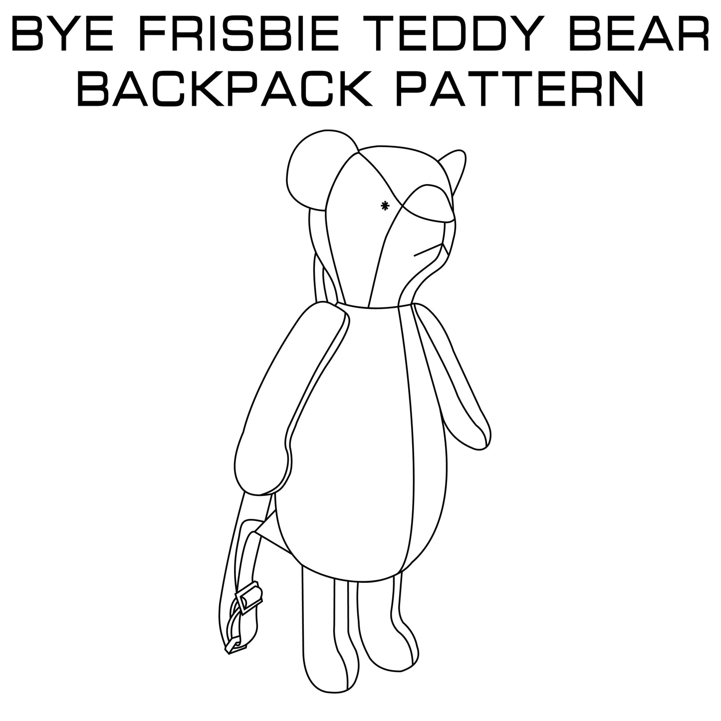 Teddy Bear Backpack Pattern